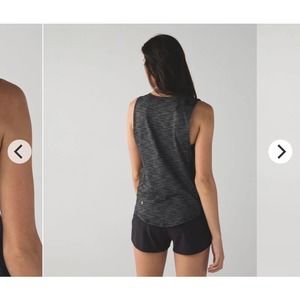 Lululemon Var-City Muscle Tank Grey Heather Size 6